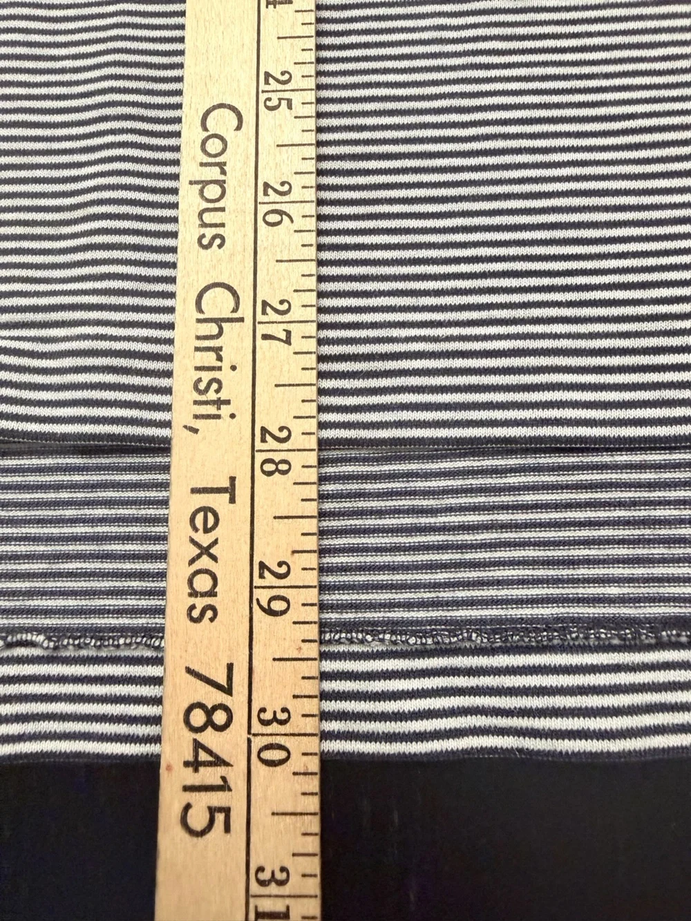 Vintage Polo Ralph Lauren Long-Sleeve Striped Polo Shirt - Navy/White